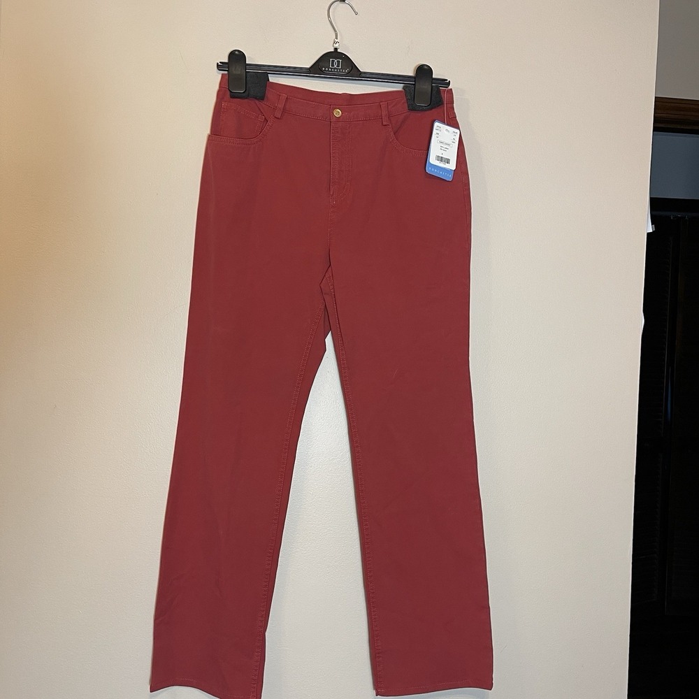 NWT Doncaster Sport Pants Size 10P Stretch Workwear Rust‎ Casual
